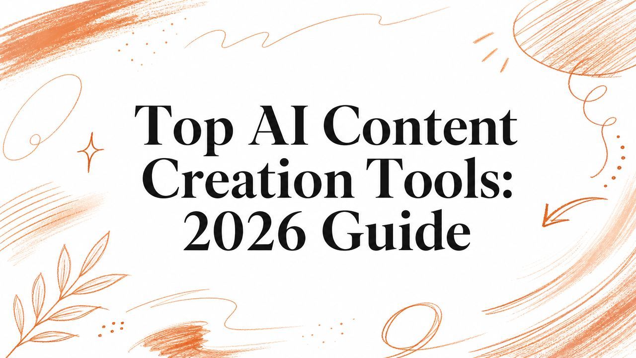 Top AI Content Creation Tools: 2026 Guide