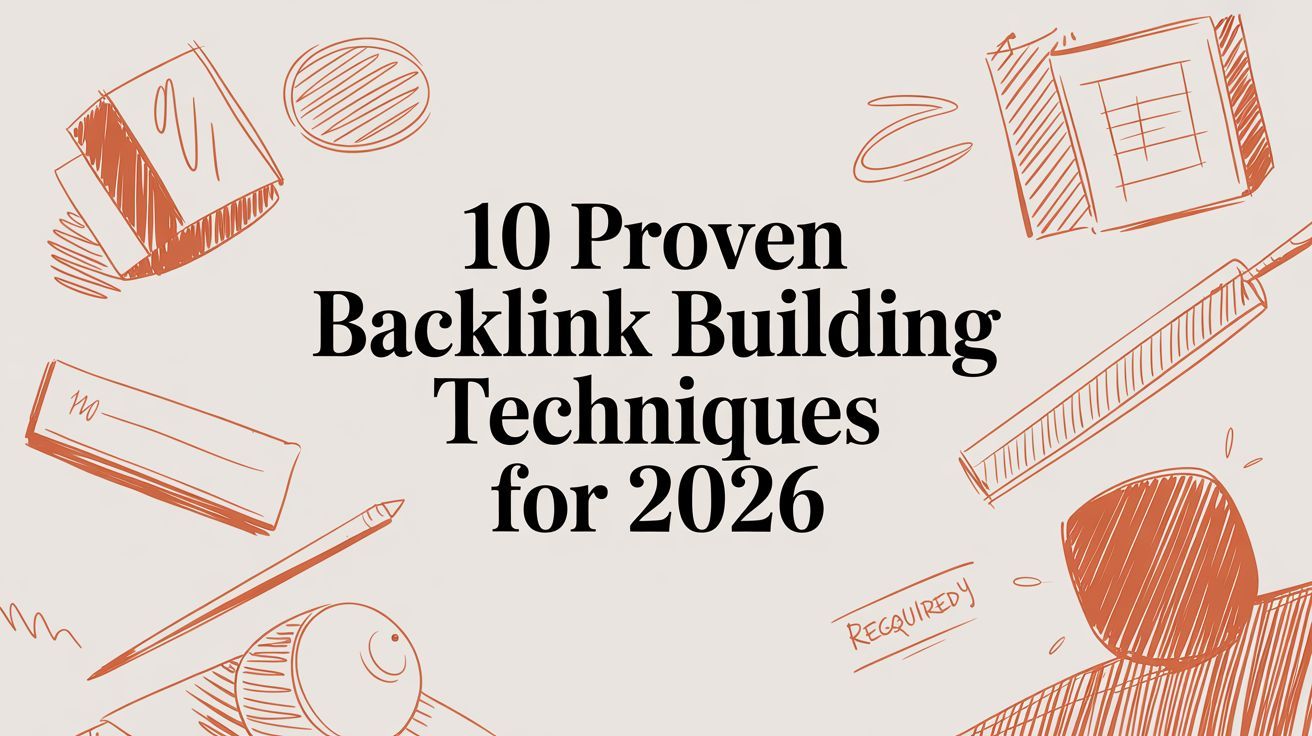 10 Proven Backlink Building Techniques for 2026