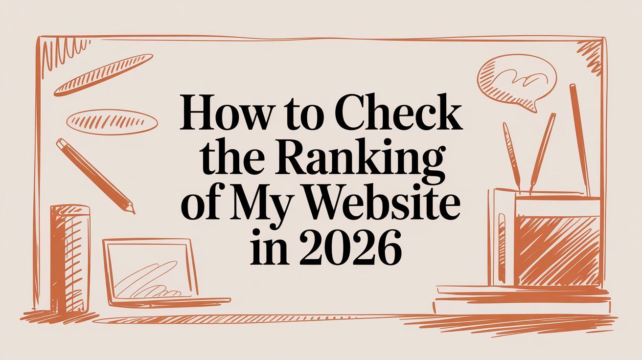 How to Check the Ranking of My Website in 2026